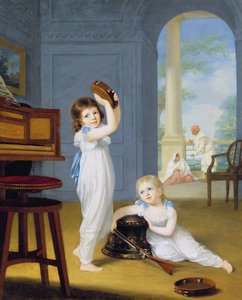 Emily och George Mason, ca 1794-95 (olja på duk)
