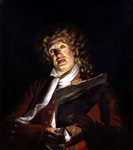 Porträtt av en skådespelare, Charles Dibdin (1745-1814), ca 1810 (olja på duk)