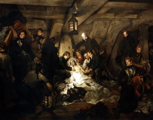 Amiral Lord Nelsons död, 1805 1807.