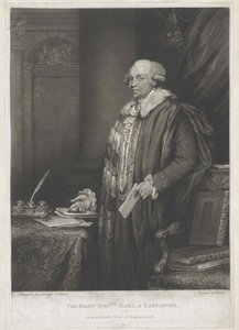 1:e earl av Carnavon Herbert av Artist Unknown