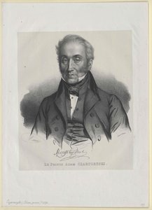 Adam George count Czartoryski (skriv ut) av Artist Unknown