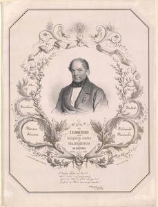 Adolf Baeuerle (tryck) av Artist Unknown