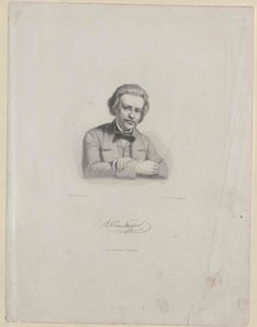 Albert Brachvogel (tryck) av Artist Unknown