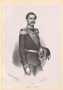 Albert I kung av Sachsen, av Artist Unknown