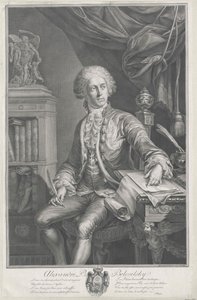 Alexander greve Belozersky-Belozersky av Artist Unknown