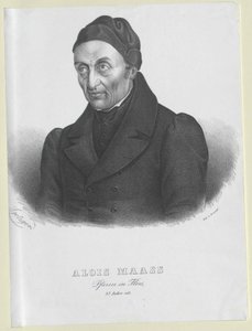 Alois Maas (tryck) av Artist Unknown