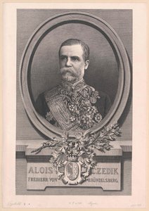 Aloysius Baron Czedik-Bruendelsberg (tryck) av Artist Unknown