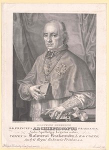 Aloysius Joseph greve Kolovrat Krakowski av Artist Unknown