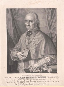 Aloysius Joseph greve Kolovrat Krakowski av Artist Unknown