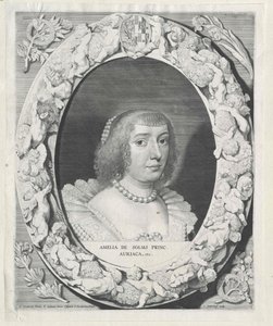 Amalie grevinna av Solms-Braunfels av Artist Unknown