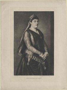 Amalie Materna av Artist Unknown