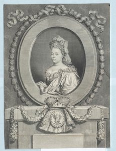 Anna Adelaide landgrävinna till Fürstenberg av Artist Unknown