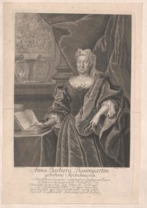Anna Barbara Kretschmer av Artist Unknown