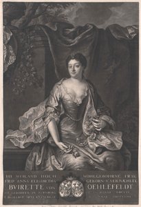 Anna Elisabeth Buirette-Oehlefeld av Artist Unknown