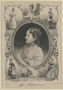 Anna Schramm (tryck) av Artist Unknown