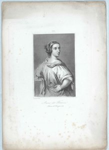 Anna av Brittany, av Artist Unknown