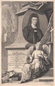 Anne Susanna Thomae (tryck) av Artist Unknown