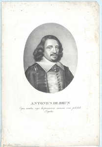 Antoine de Brun (tryck) av Artist Unknown