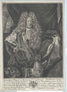 Anton Egon greve von Fürstenberg av Artist Unknown