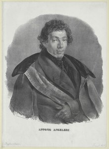 Antonio Angeleri (tryck) av Artist Unknown