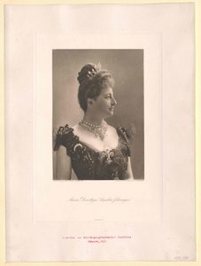 Ärkehertiginnan av Österrike Maria Dorothea (tryck) av Artist Unknown