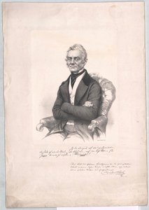 August Frederick Walzel av Artist Unknown