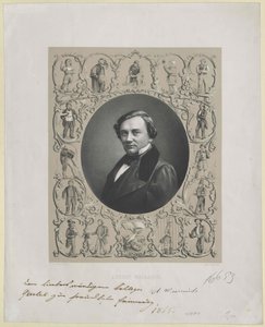 August Weihrauch (tryck) av Artist Unknown