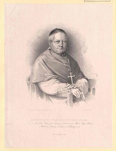 Augustin Bartholomew Hille av Artist Unknown