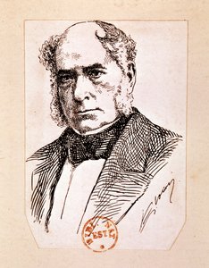 BESSEMER Sir Henry, engelsk uppfinnare och ingenjör (teckning)
