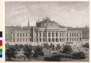Burgtheater i Wien av Artist Unknown