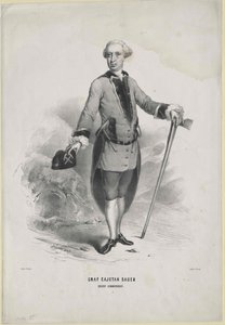 Cajetan greve Sauer av Artist Unknown