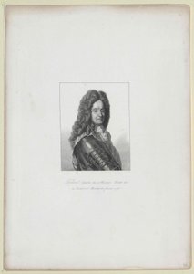 Camille de Hostun Tallart (tryck) av Artist Unknown