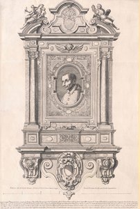 Carlo Borromeo (tryck) av Artist Unknown