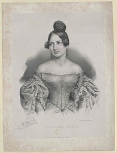 Caroline Bauer av Artist Unknown