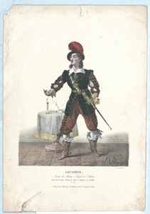 Charles Horace Badun Lecomte av Artist Unknown