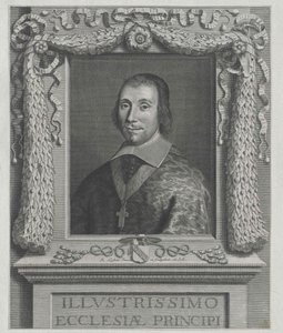 Charles de Bourlon (tryck) av Artist Unknown