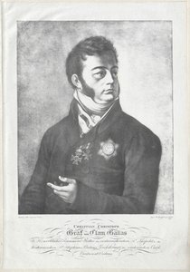 Christian Christoph greve Clam-Gallas av Artist Unknown