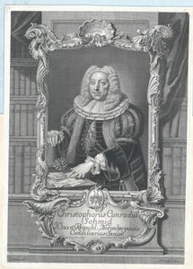 Christoph Conrad Schmid av Artist Unknown