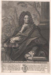 Christoph George Winckler av Artist Unknown