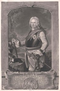 Christoph Martin greve von Degenfeld-Schonburg av Artist Unknown