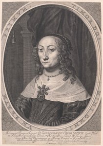 Pfalzgrevinnan av Zweibrücken Catherine Charlotte av Artist Unknown