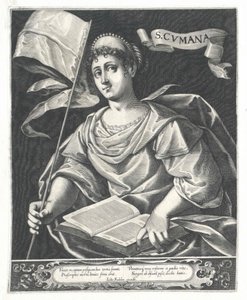 Cumaean Sibyl, av Artist Unknown