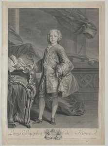 Dauphin av Frankrike Ludwig av Artist Unknown