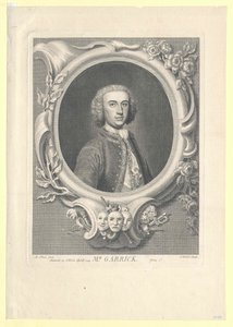 David Garrick av Artist Unknown
