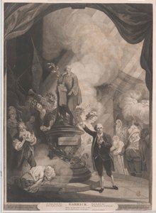 David Garrick av Artist Unknown