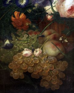 Detalj av ett stilleben (olja på duk) av Artist Unknown