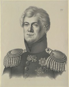 Dimitrij Vladimirovitj greve Galitzin (tryck) av Artist Unknown