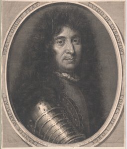 Hertigen av Lorges Durfort (tryck) av Artist Unknown