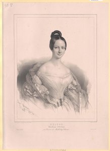 Hertiginna av Mecklenburg-Schwerin Helen av Artist Unknown