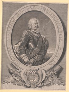 Hertig av Sachsen-Weissenfels Johann Adolf II av Artist Unknown